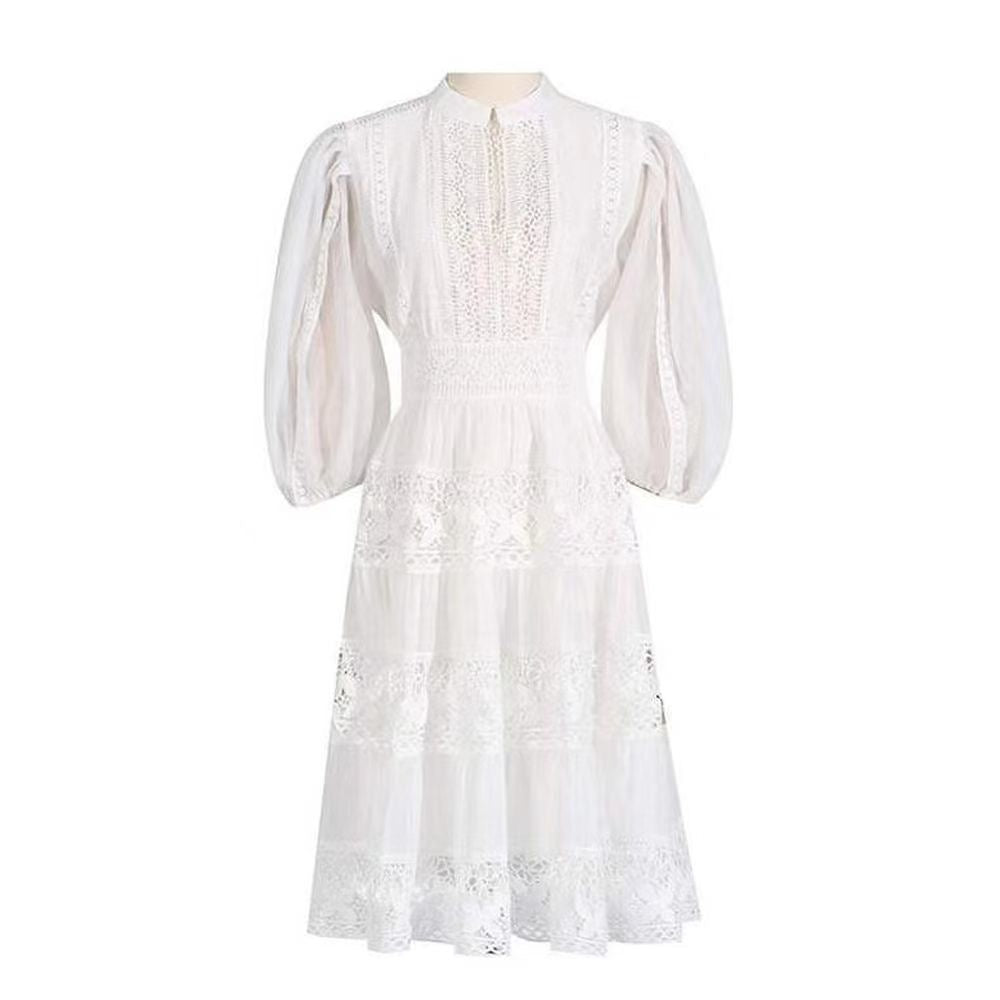 Đầm ren trắng nàng thơ rất đẹp 6789