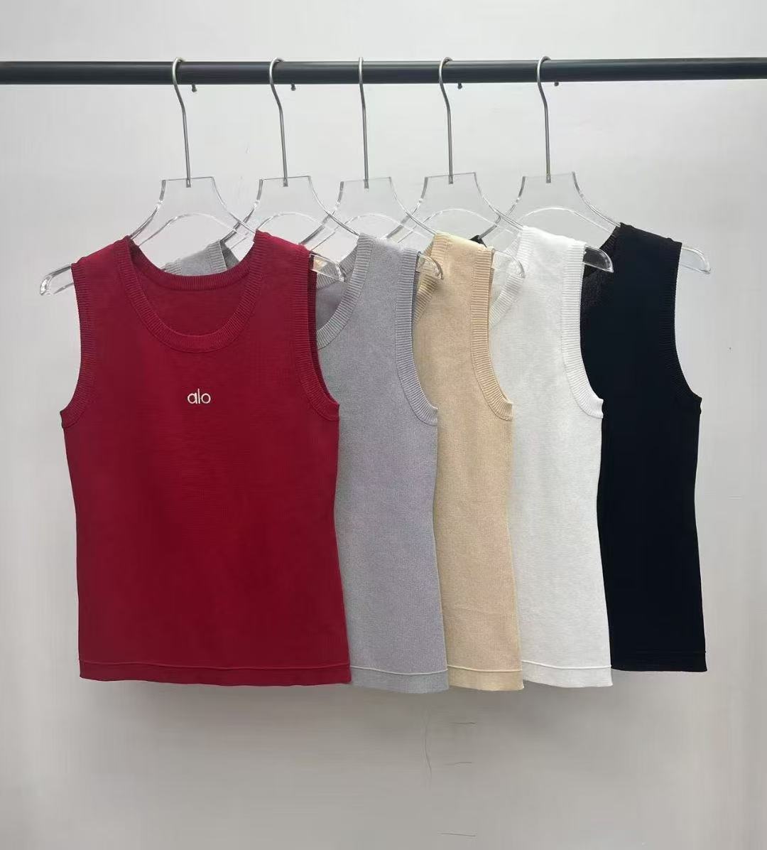 Áo alo sát nách Màu Nude ($100/5) 6214