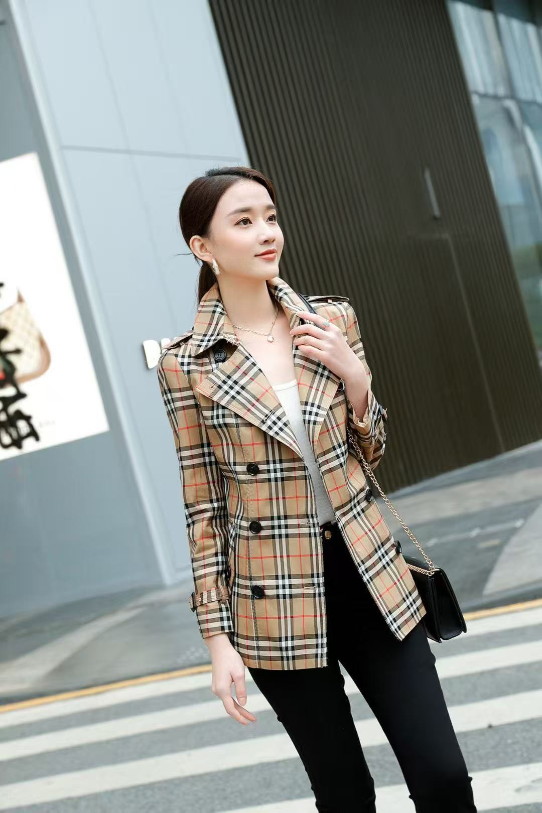 Áo Bb jacket sọc caro 7544