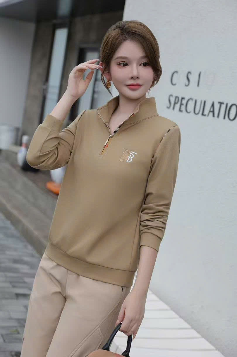 Áo BB thun xin tay dài cổ bẻ dây kéo Màu Trắng 7319