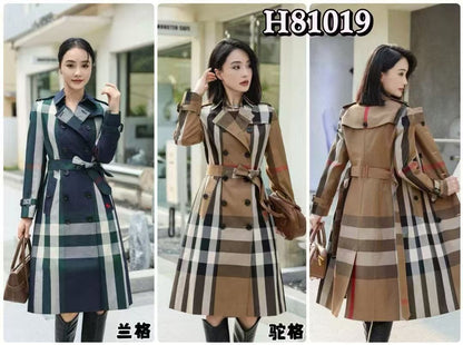 Áo Bb jacket sọc caro Màu Xanh 7545