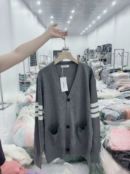 Áo khoác Thom cardigan màu XÁM  3693