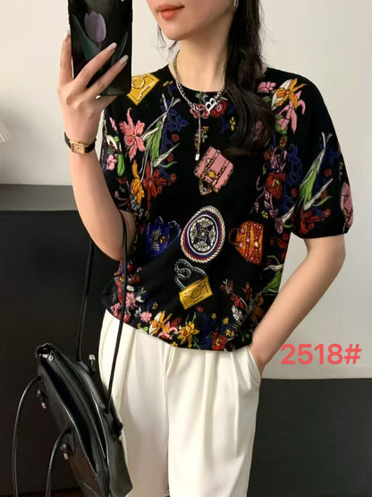 Áo Montoghi CD bông túi Màu Xanh 8750