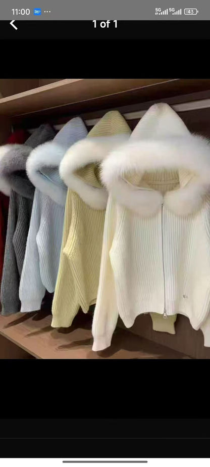 Áo len Ys hồng oversize 7652