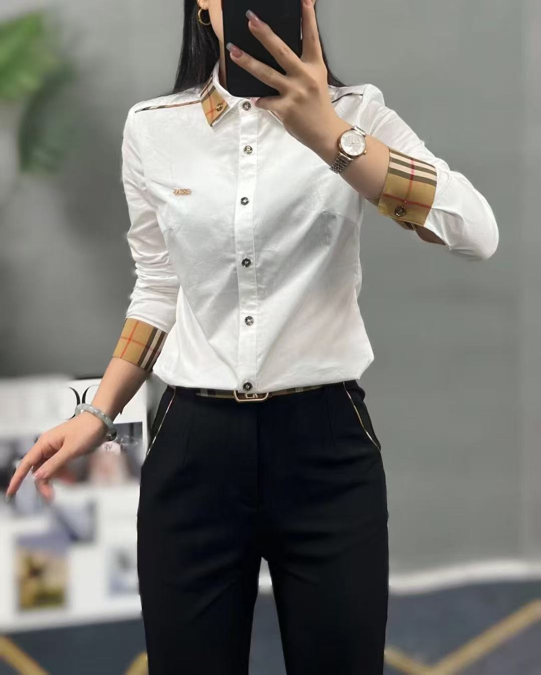 Áo Bb sơ mi Màu Trắng 7625