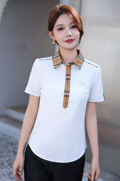 Áo BB 1267 cổ bẻ Màu Nude 6695