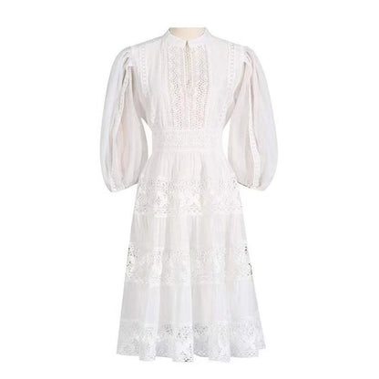 Đầm ren trắng nàng thơ rất đẹp 6789