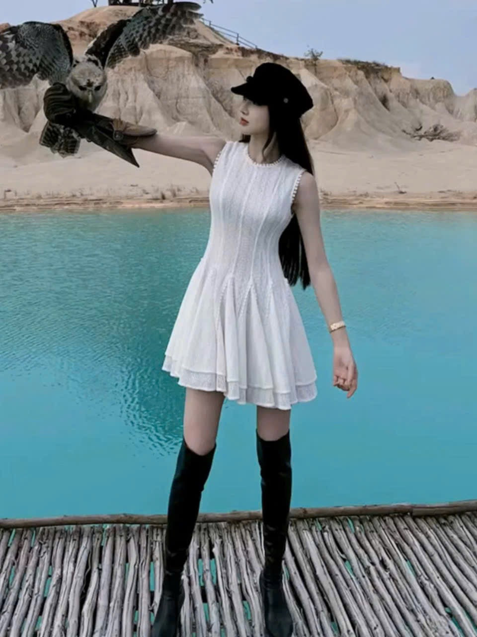 Đầm Zim sát nách cực đẹp  5963