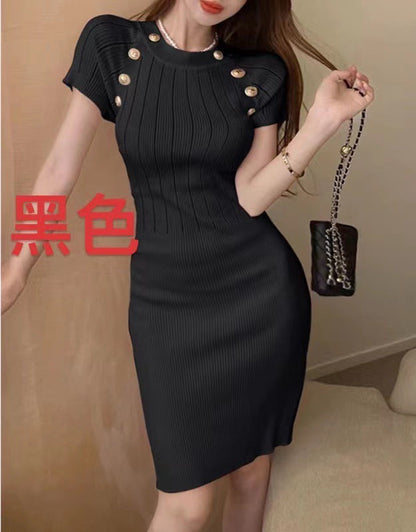 Đầm body màu trắng 1138