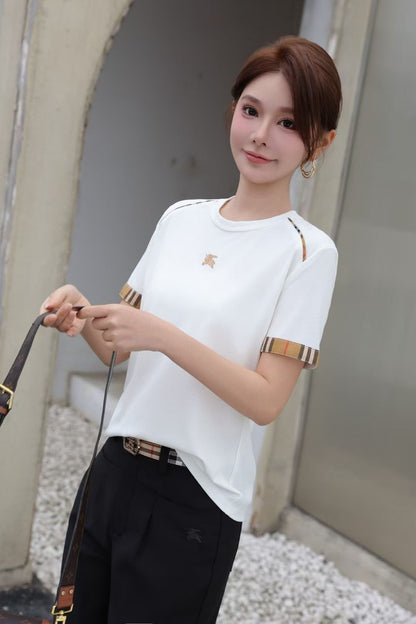 Áo BB thun chui cổ xịn Màu Trắng 6278