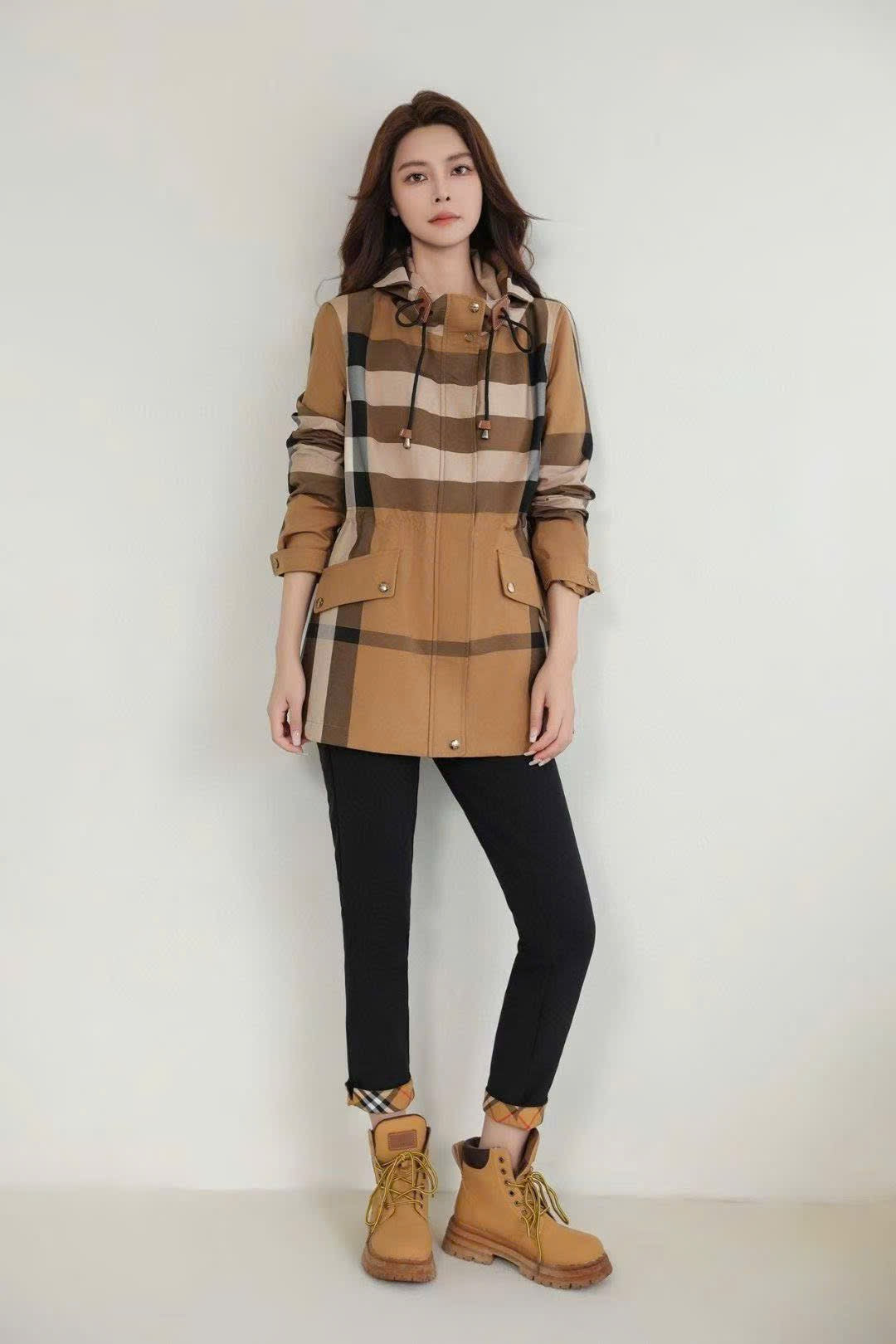 Áo BB khoác sọc khoác có nón 7324