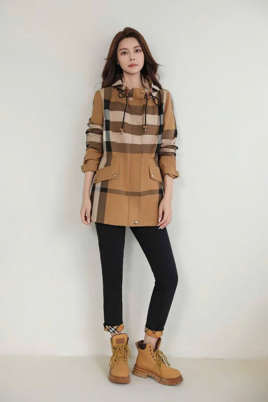 Áo BB khoác sọc khoác có nón 7324