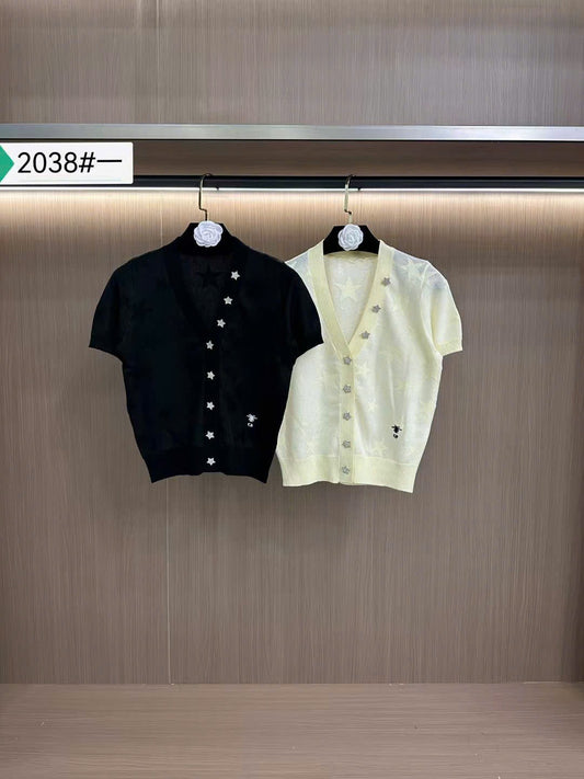 Áo cardigan CD len kem 6150