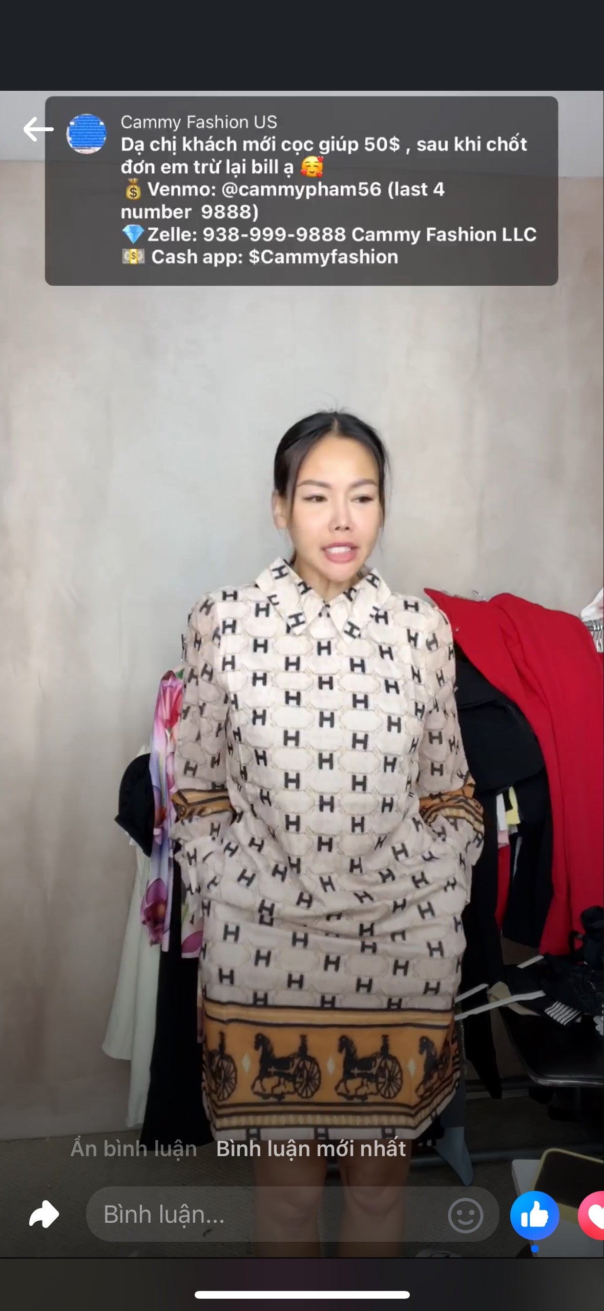Dầm HM suông tay dài cổ bẻ 5467