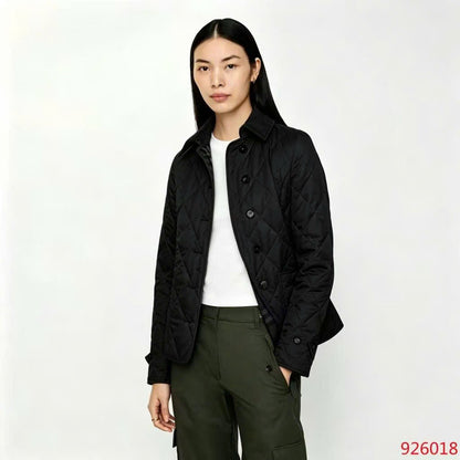 Áo khoác phao BBR 6018 cổ bẻ nhung gân có túi Màu Nu 9719