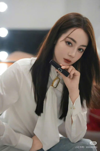 Áo sơ mi CD cổ nơ Màu Trắng 9572