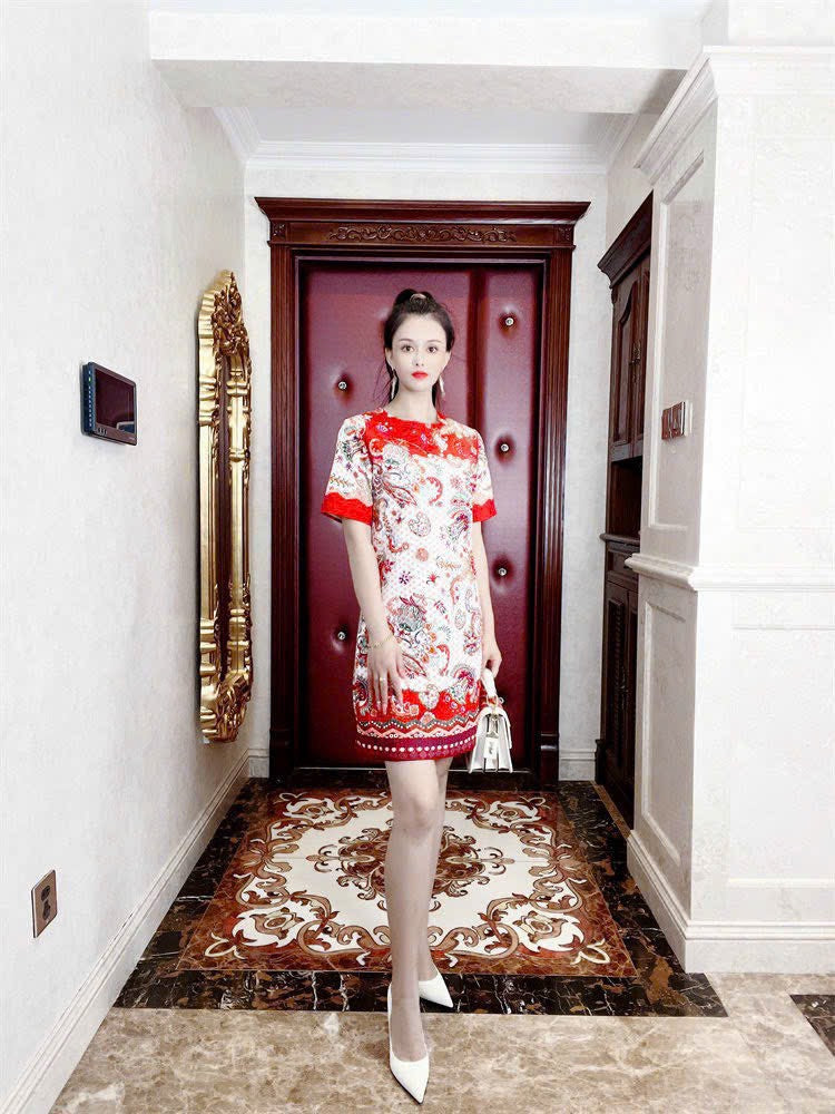 Đầm suông King Dress Red  127