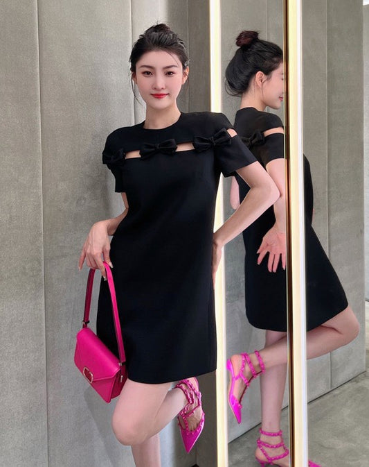 Đầm suông King Dress Simple black  131